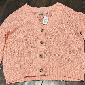 LOFT Women's Coral Cardigan Sweater